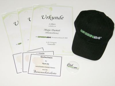 Preis Aussaatwettbewerb 2008