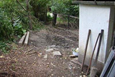 Geplanter Ebene am Häuschen