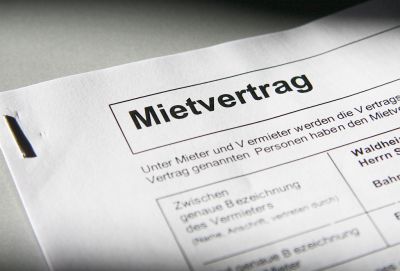 Neuer Mietvertrag