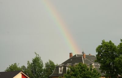 Regenbogen im Mai