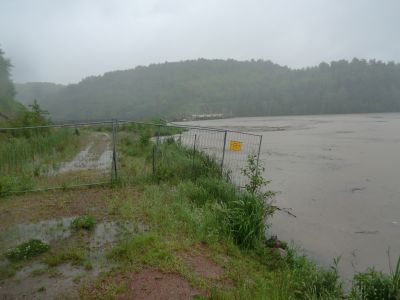Hochwasser Talsperre Kriebstein 02.06.2013