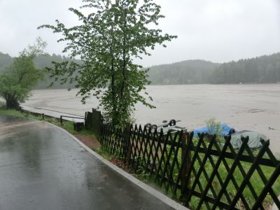 Hochwasser Talsperre Kriebstein 02.06.2013