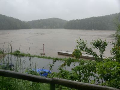 Hochwasser Talsperre Kriebstein 02.06.2013