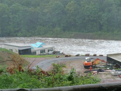 Hochwasser Talsperre Kriebstein 02.06.2013
