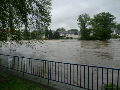 Hochwasser Waldheim 03.06.2013