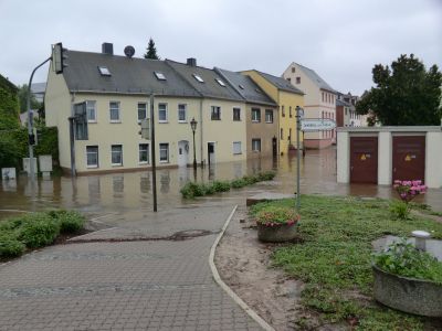 Hochwasser Waldheim Niederstadt 03.06.2013