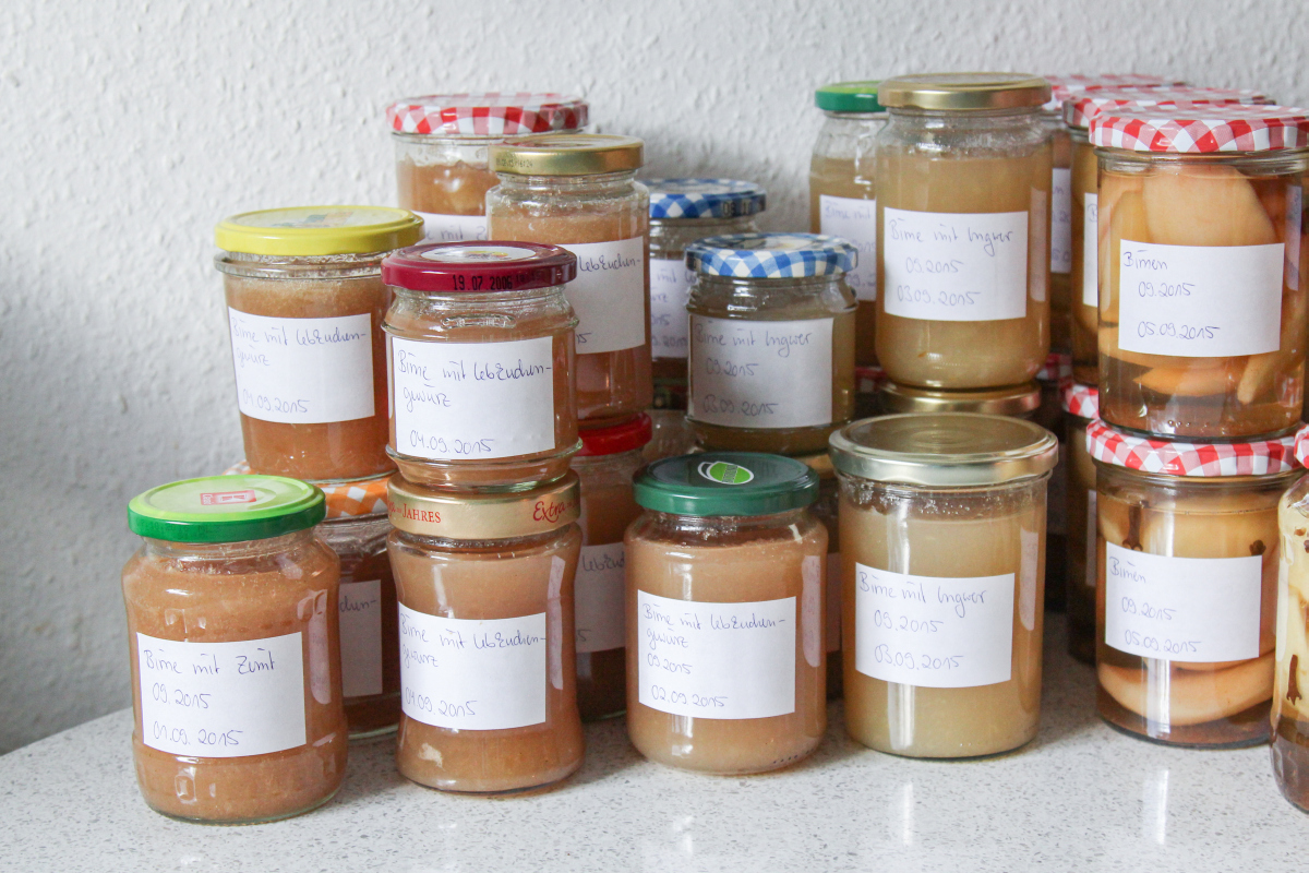 Birnen-Marmelade mit Zimt &amp; Co - 3 leckere Rezepte 2015 » Majas ...